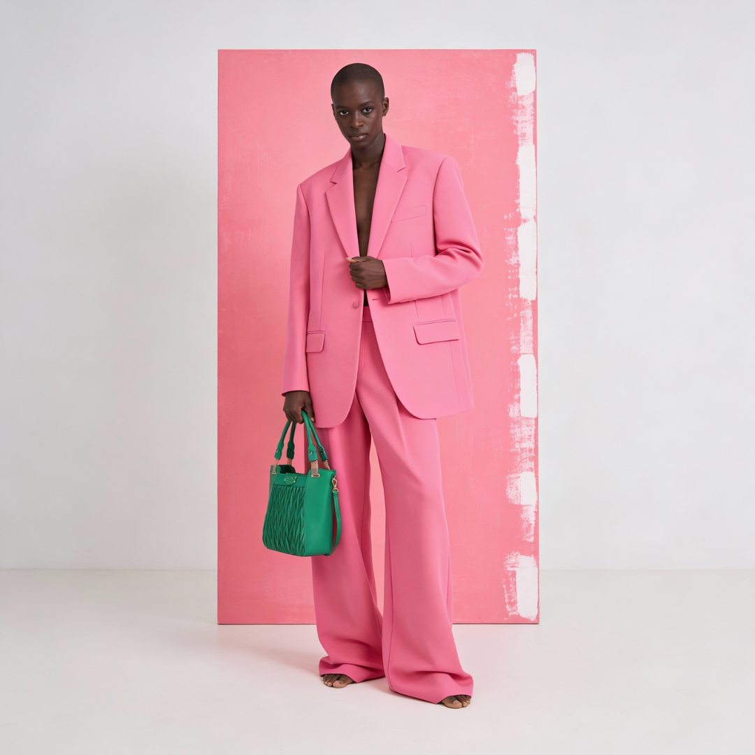 EMPORIO AURA Green TOTE BAG