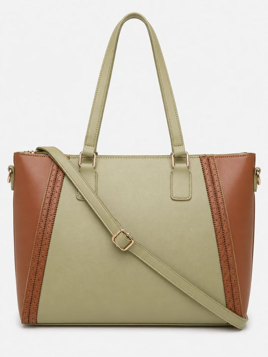 Premium Green Women Shoulder Bag with Adjustable Sling Strap