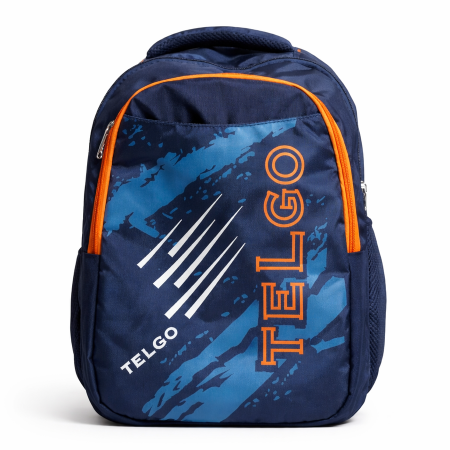 Telgo Sports Design Navy Blue Casual Backpack
