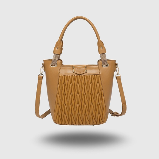 EMPORIO AURA Camel TOTE BAG