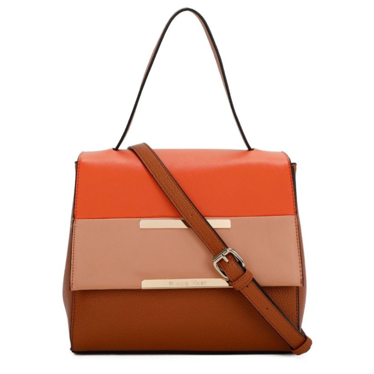 Premium Brown Women Shoulder Bag with Adjustable Sling Strap