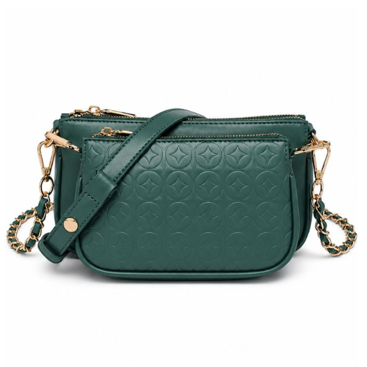 Elegant Green Sling Bag for Women