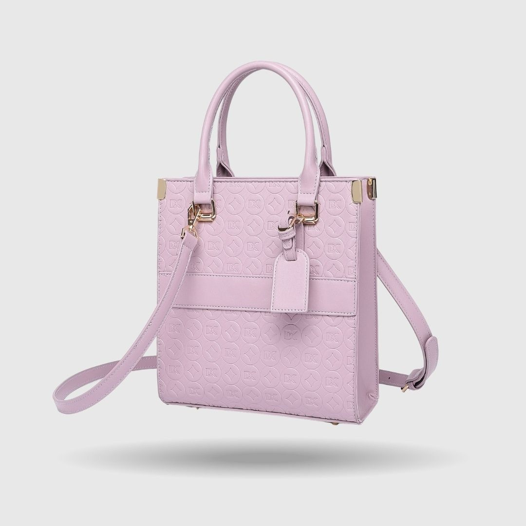 EMPORIO LARGE Purple TOTE BAG