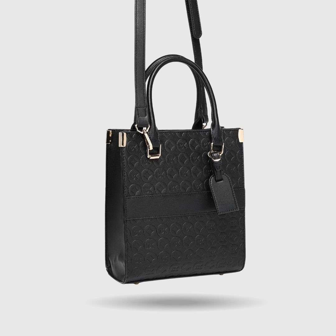 EMPORIO LARGE Black TOTE BAG