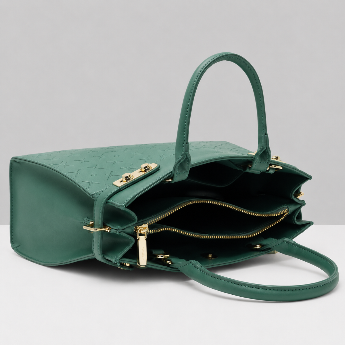 Premium Green Women Handbag with Adjustable Sling Strap