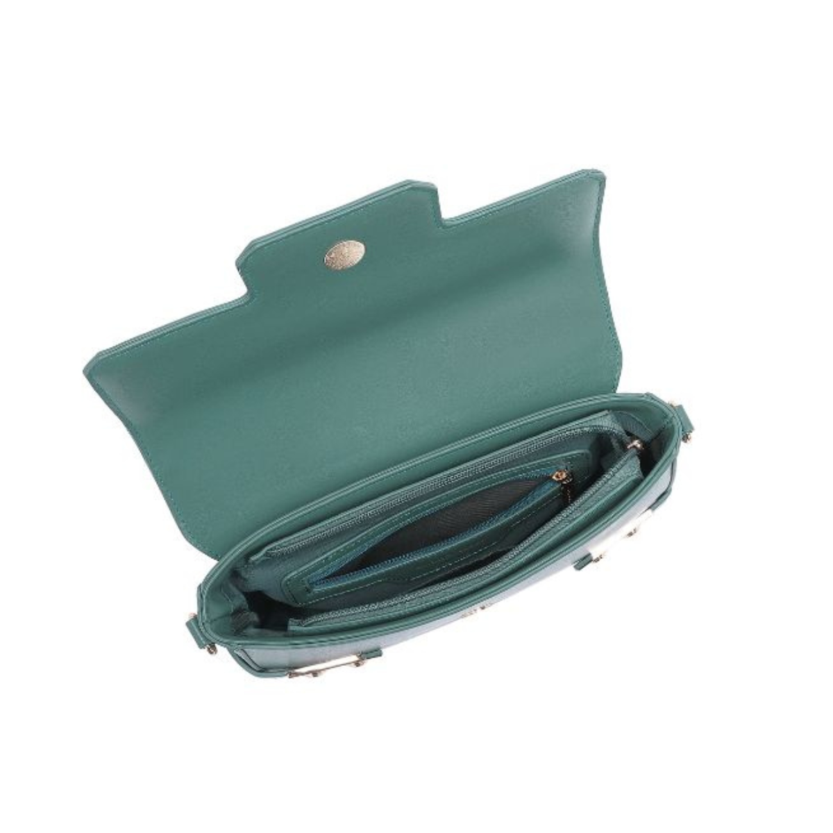 Premium Tealgreen Women Shoulder Bag with Adjustable Sling Strap
