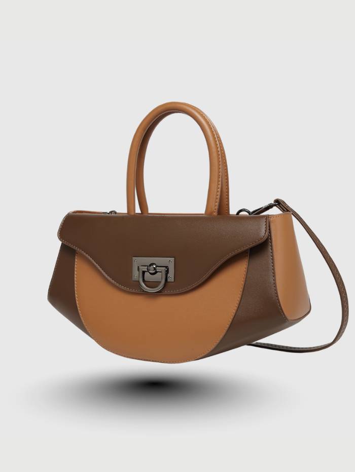ORANGE Women's Elegant Satchel Handbag