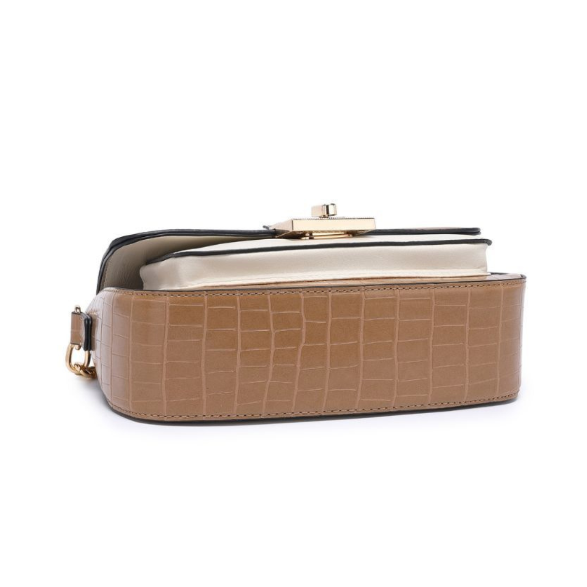 Elegant Tan Chain Shoulder Bag for Women