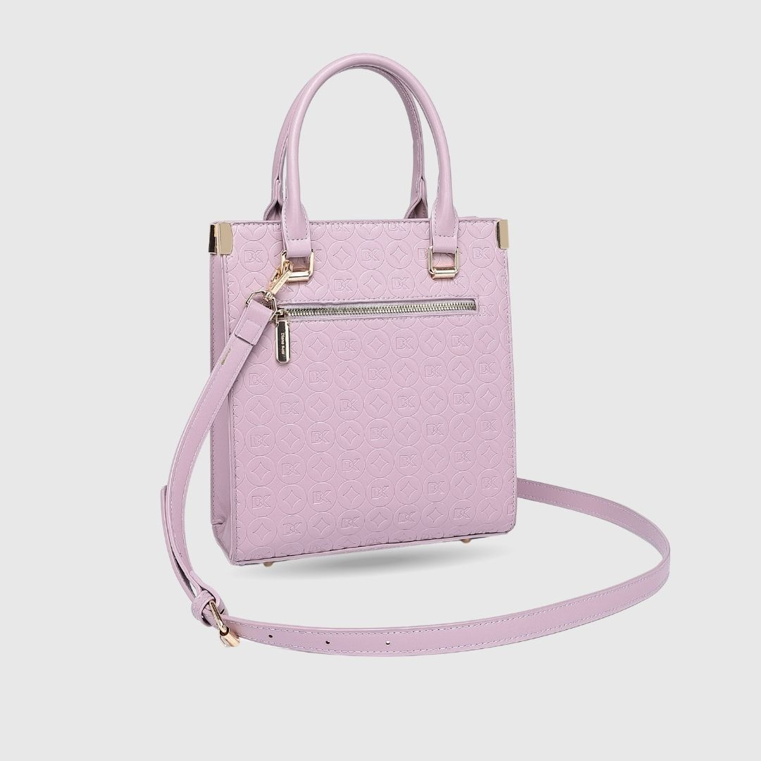 EMPORIO LARGE Purple TOTE BAG