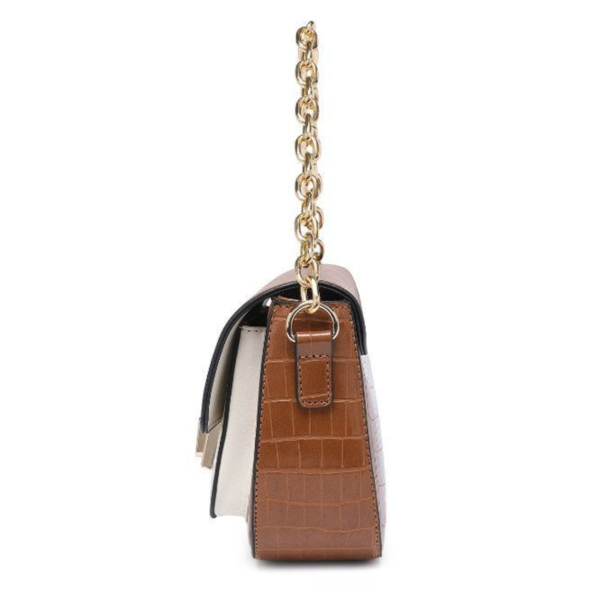 Premium Brown Women Shoulder Bag with Chain Strap