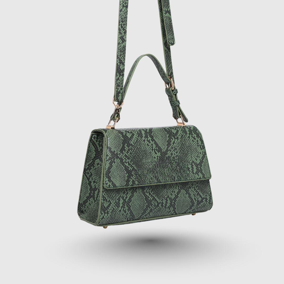 INFINITY CLASSIC Green SATCHEL BAG