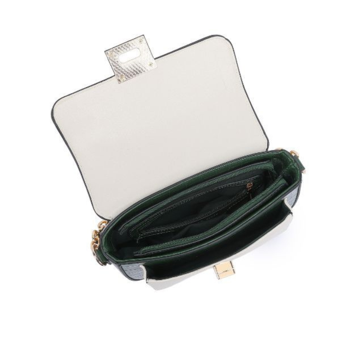 Luxury Green Chain Shoulder Bag for Women