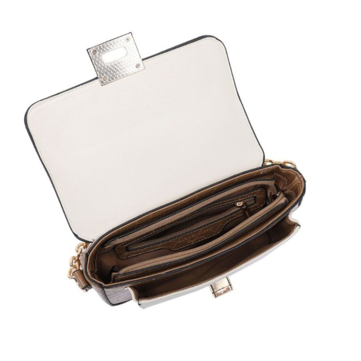 Elegant Tan Chain Shoulder Bag for Women