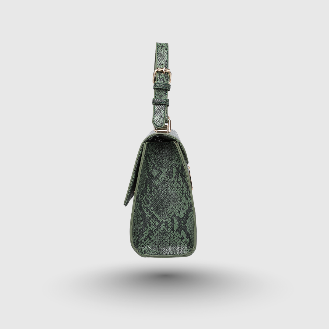 INFINITY CLASSIC Green SATCHEL BAG