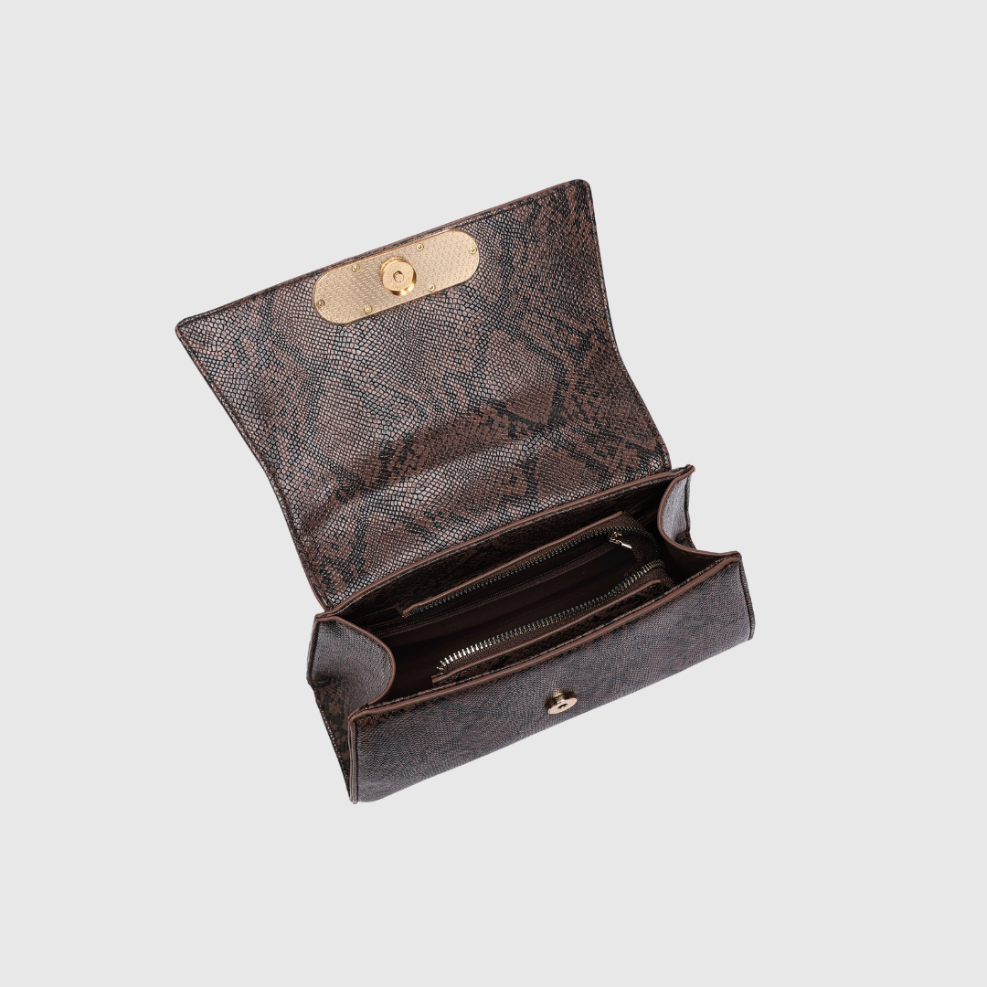 INFINITY CLASSIC Coffee SATCHEL BAG