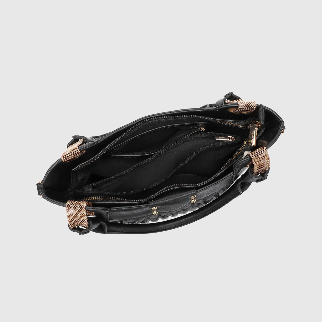 EMPORIO AURA Black TOTE BAG