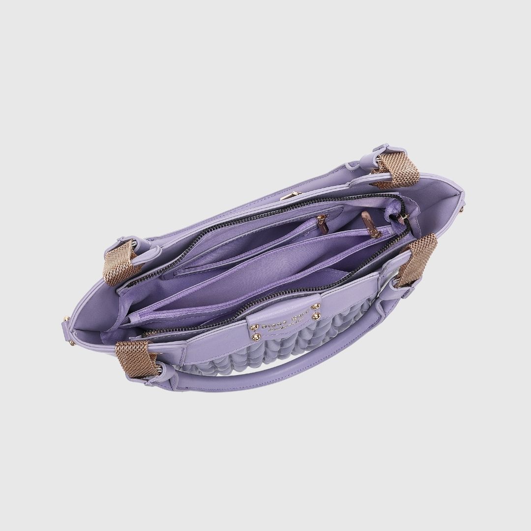 EMPORIO AURA Purple TOTE BAG